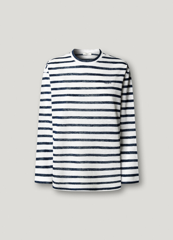 LONG SLEEVE STRIPED T-SHIRT