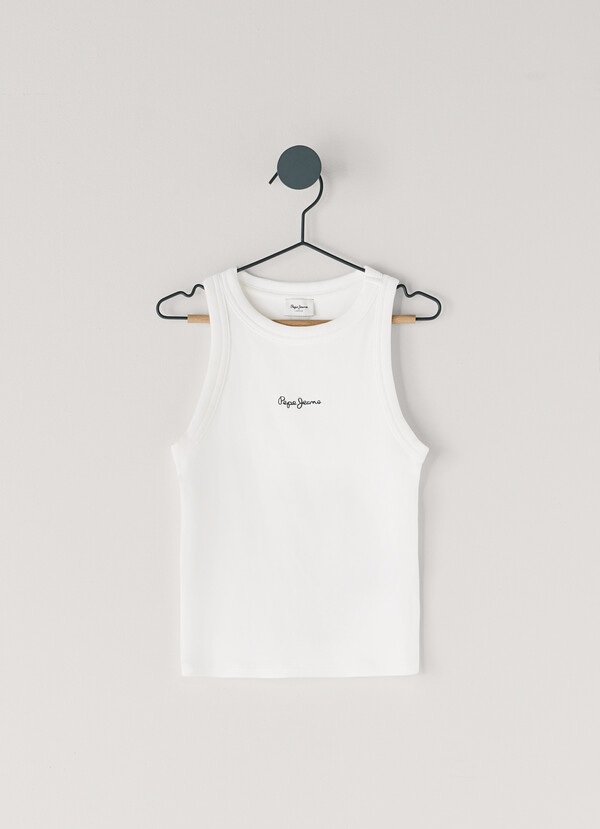 TOP CANAL&Eacute; LOGO ESTAMPADO