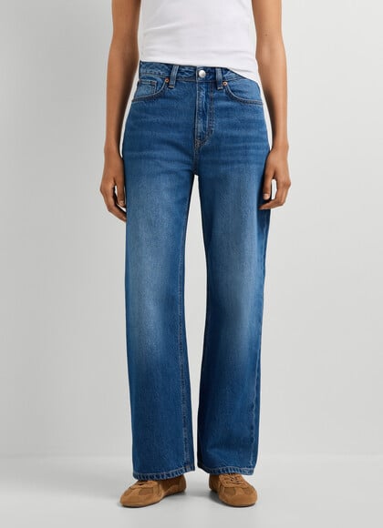 HIGH-RISE STRAIGHT FIT JEANS - LEXA
