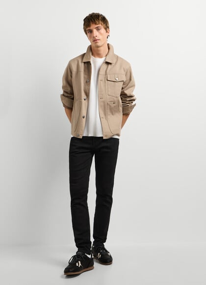 FINSBURY - SKINNY FIT MID-RISE JEANS