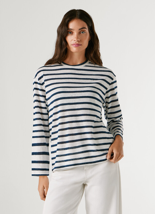 LONG SLEEVE STRIPED T-SHIRT