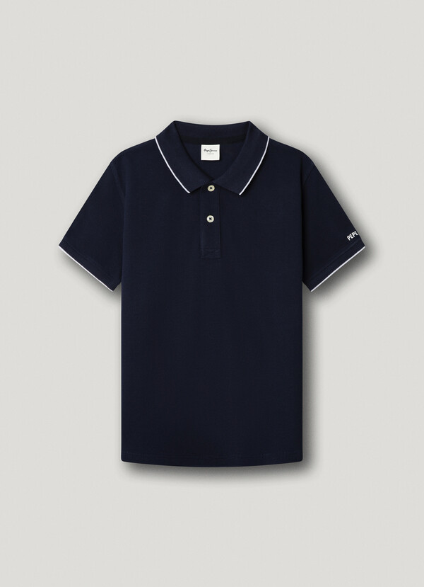 REGULAR FIT PIQU&Eacute; POLO