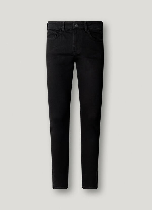 FINSBURY - SKINNY FIT MID-RISE JEANS