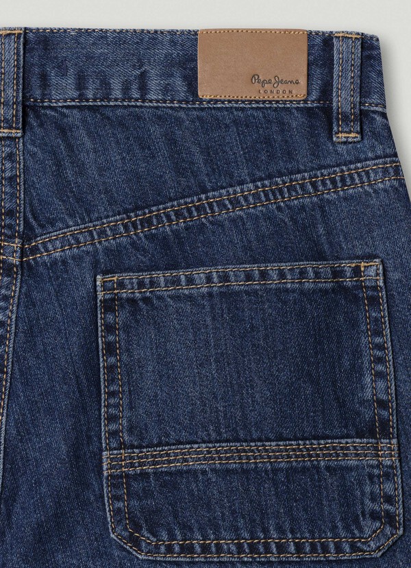 LOOSE FIT MID-RISE JEANS - DAN