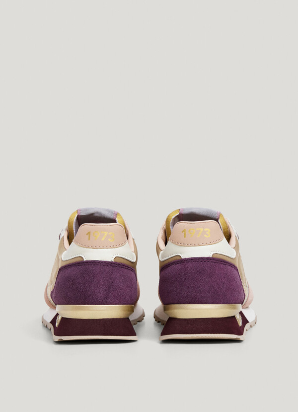 RETRO RUNNING TRAINERS - BRIT