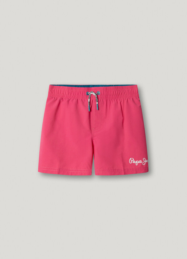 PRINTED LOGO SWIM SHORTS