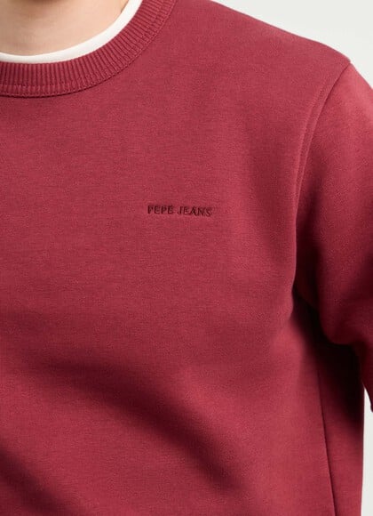 REGULAR FIT CREW NECK SWEATSHIRT
