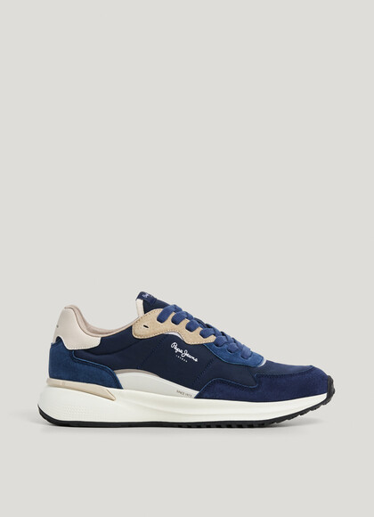 BAMPTON - TRAINERS WITH SUEDE DETAILS