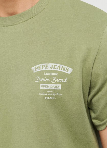 REGULAR FIT LOGO PRINT T-SHIRT