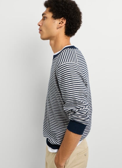 REGULAR FIT CREW NECK KNIT JUMPER