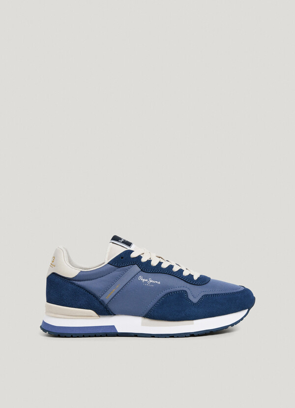 HAILON - ZAPATILLAS PIEL CON DETALLES EN ANTE 
