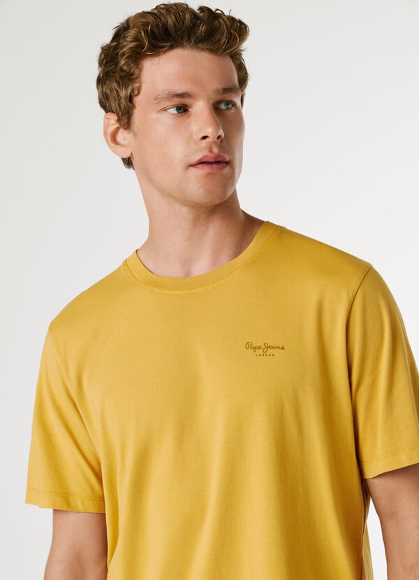 REGULAR FIT LOGO PRINT T-SHIRT