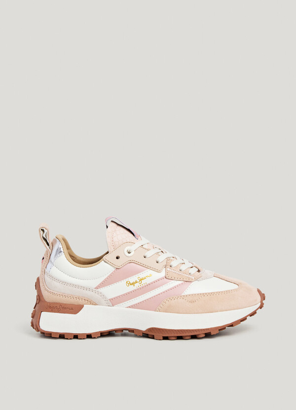 ZAPATILLAS CON DETALLES EN ANTE - LUCKY