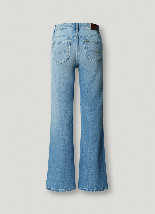 HIGH-RISE FLARE FIT JEANS - WILLA