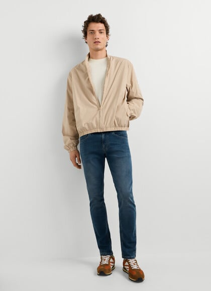 SLIM FIT MID-RISE JEANS - TRACK