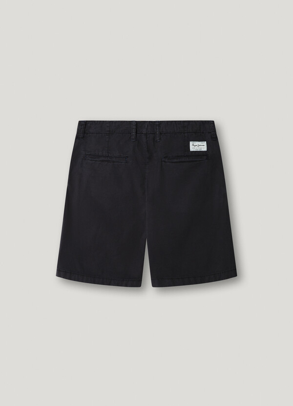 POPLIN CHINO SHORTS