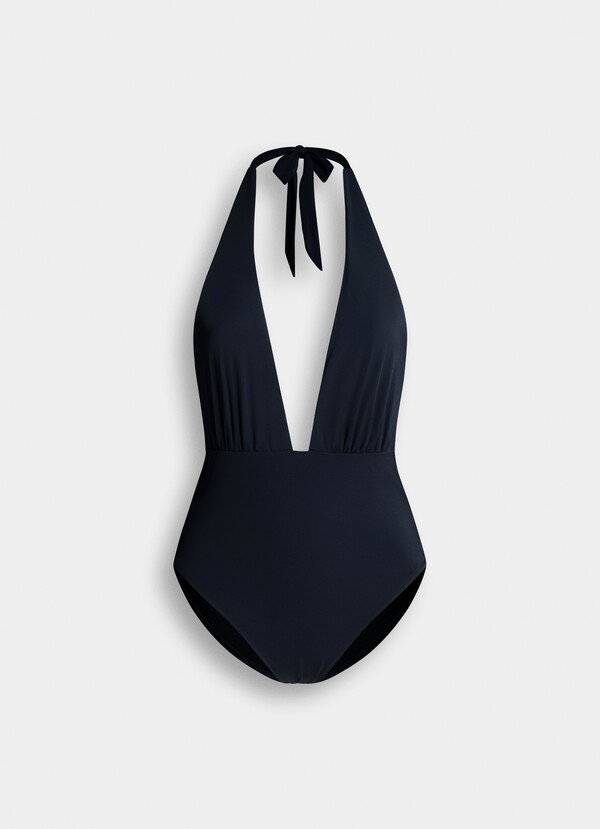 HALTER NECK SWIMSUIT