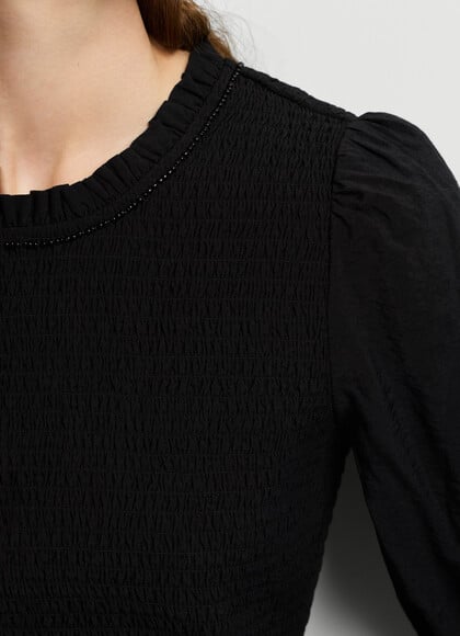 RUCHED DETAIL MINI DRESS