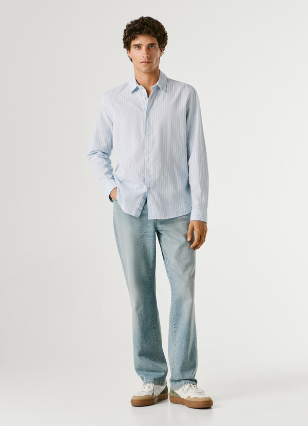 REGULAR FIT STRIPED SHIRT