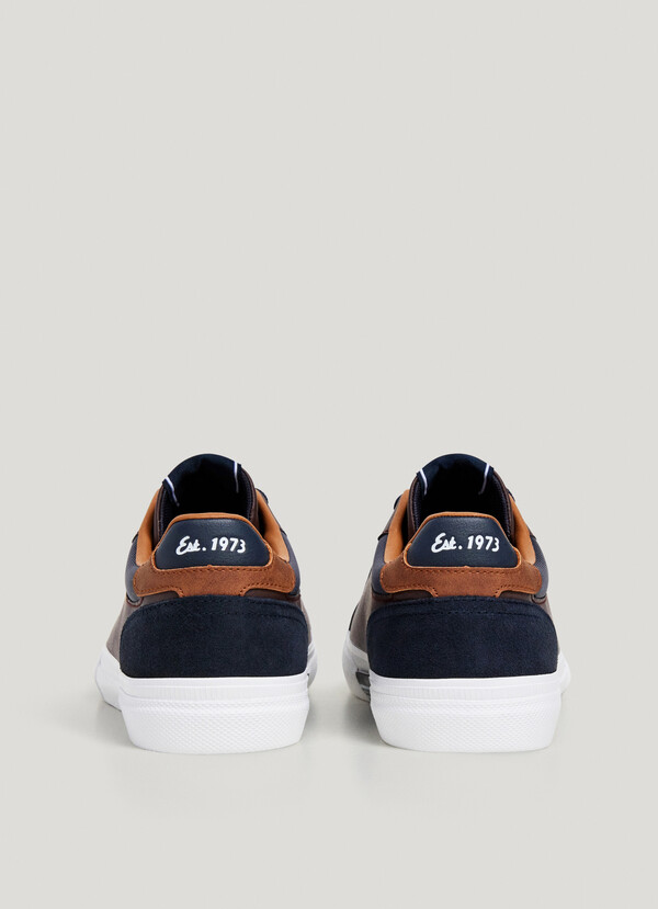 CLASSIC TRAINERS WITH SUEDE DETAILS - KENTON