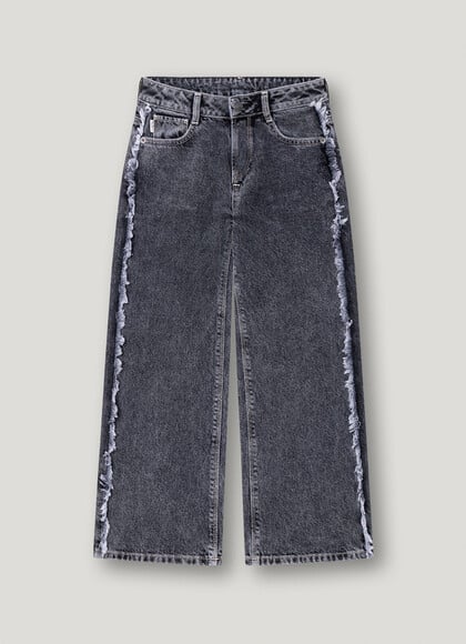 LEXY - LOW-RISE WIDE FIT JEANS