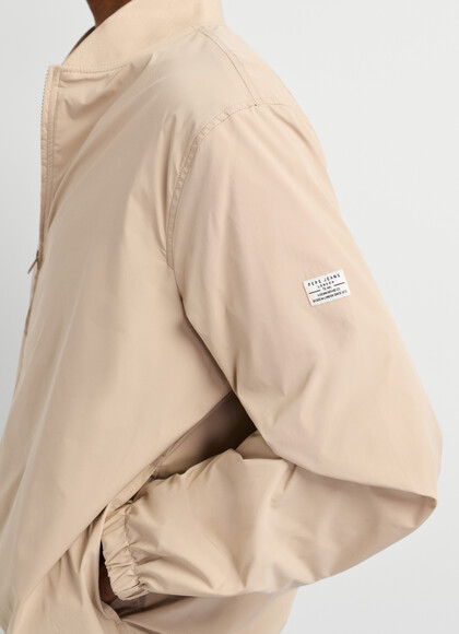 ZIP CLOSURE BOMBER JACKET