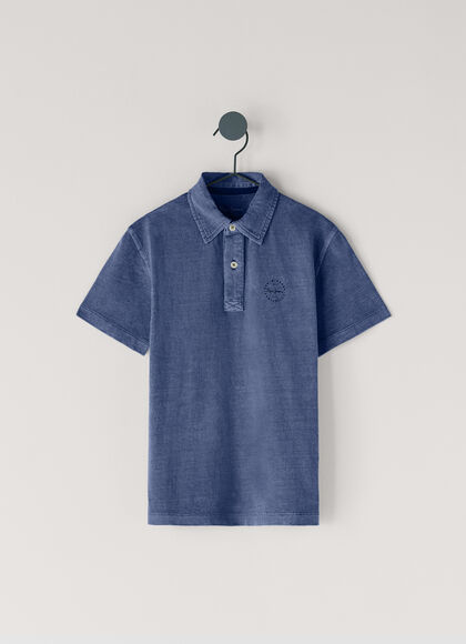 GARMENT DYED REGULAR FIT POLO