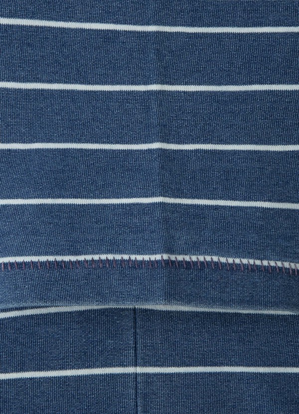 RELAXED FIT STRIPED T-SHIRT