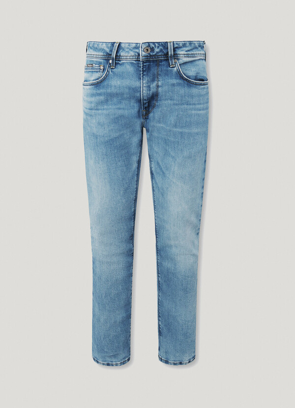REGULAR FIT MID-RISE JEANS - STANLEY