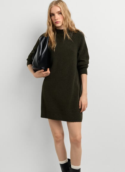 KNIT MINI DRESS