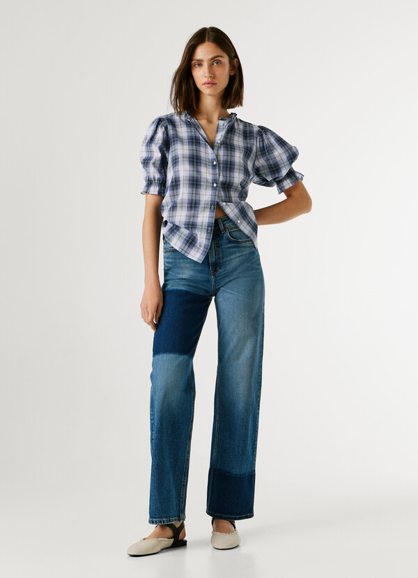 HIGH-RISE STRAIGHT FIT JEANS - LEXA