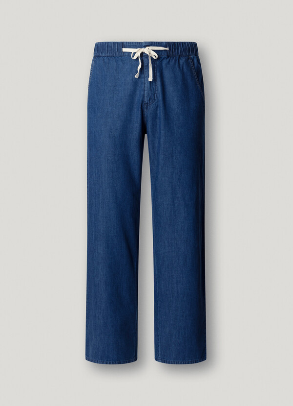 LOOSE FIT MID-RISE JEANS - HELIX