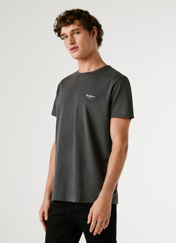 SLIM FIT LOGO PRINT T-SHIRT