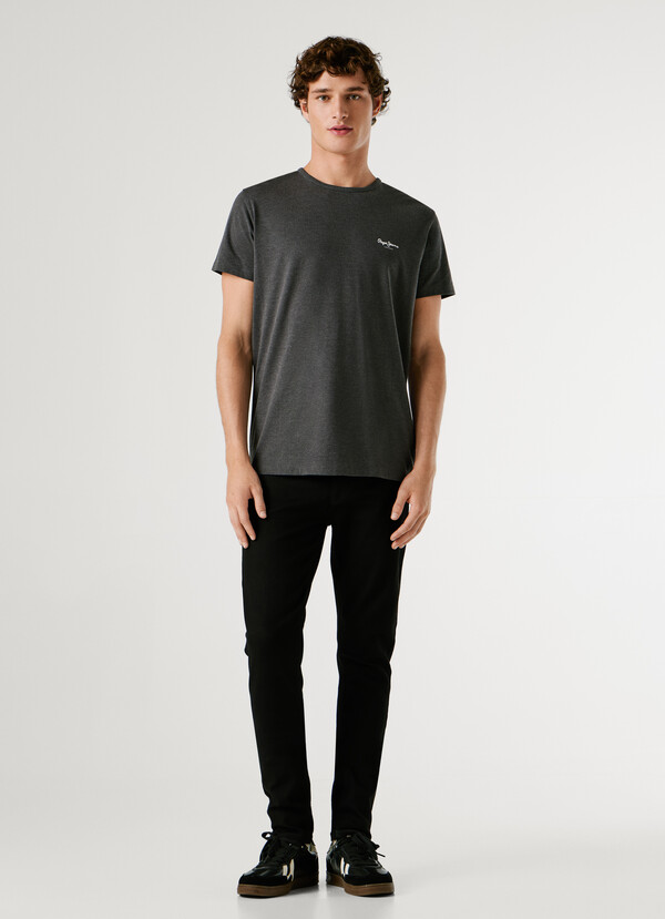 SLIM FIT LOGO PRINT T-SHIRT