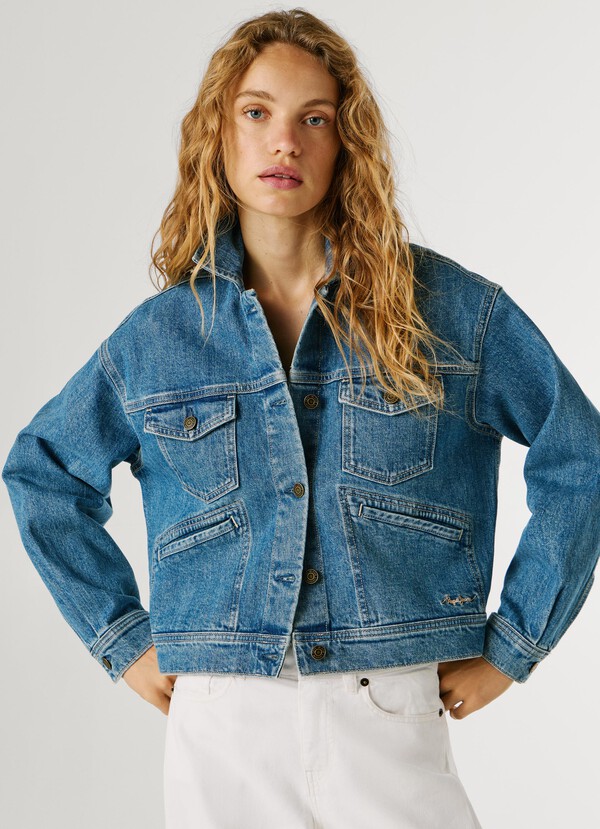 RELAXED FIT DENIM JACKET