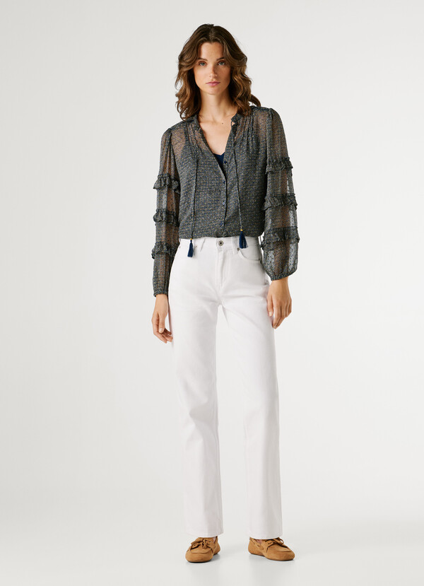 HIGH-RISE STRAIGHT FIT JEANS - ROBYN