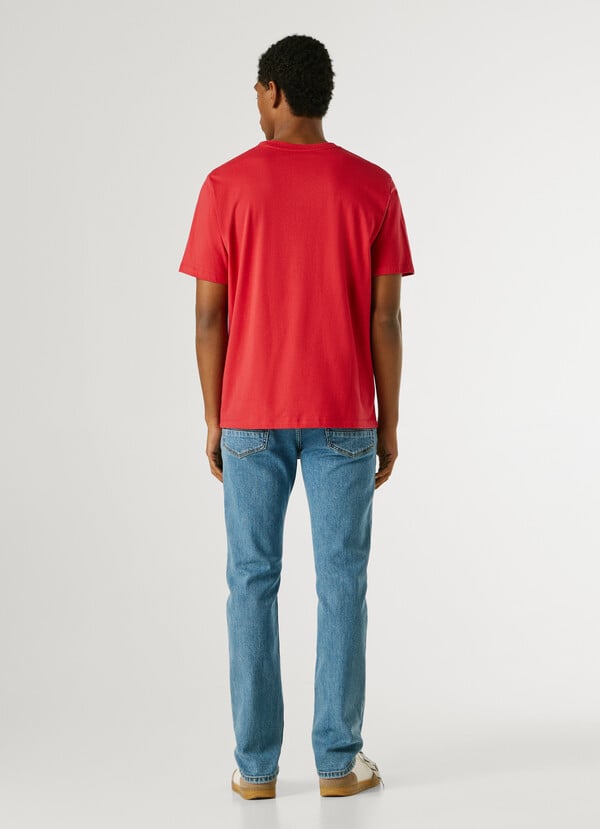 REGULAR FIT LOGO PRINT T-SHIRT