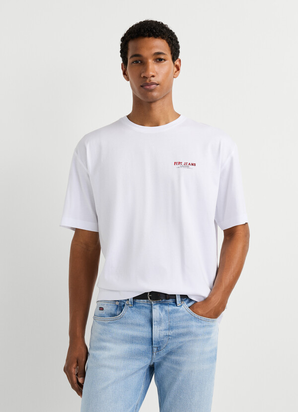 BACK PRINT CASUAL FIT T-SHIRT
