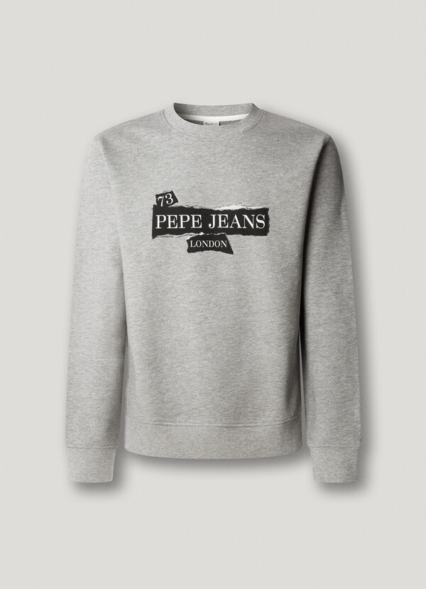 REGULAR FIT CREW NECK SWEATSHIRT