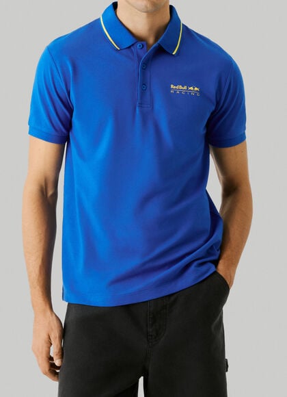 PRINTED LOGO PIQUE POLO SHIRT