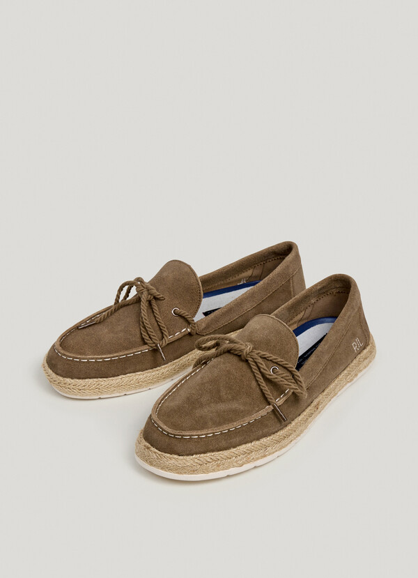 SUEDE LOAFERS