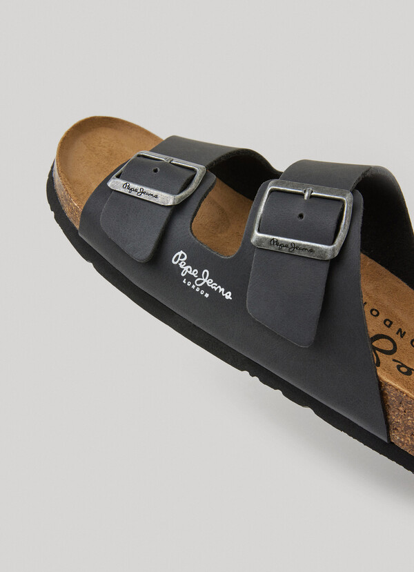 SANDALS WITH DOUBLE BUCKLE