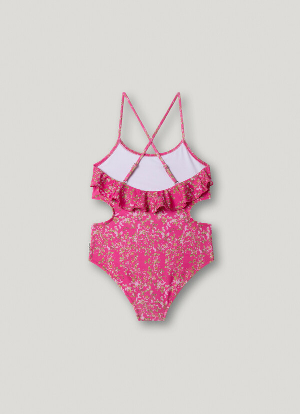 MAILLOT DE BAIN D&Eacute;COUP&Eacute; &Agrave; FLEURS