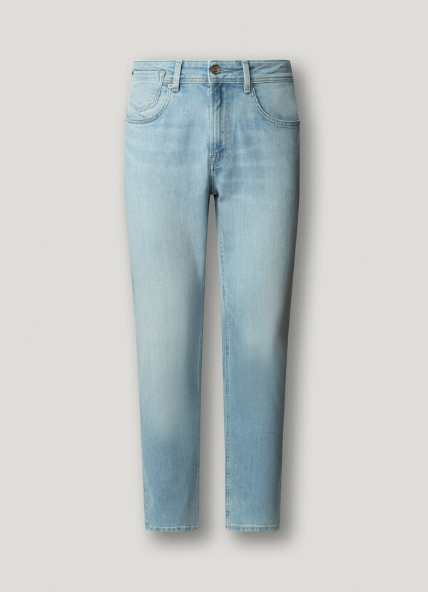 TAPER FIT MID-RISE JEANS - STANLEY