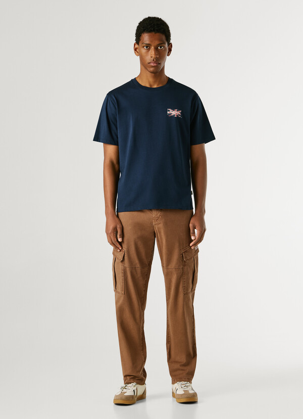 REGULAR FIT LOGO PRINT T-SHIRT