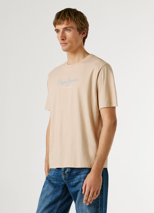 REGULAR FIT LOGO PRINT T-SHIRT
