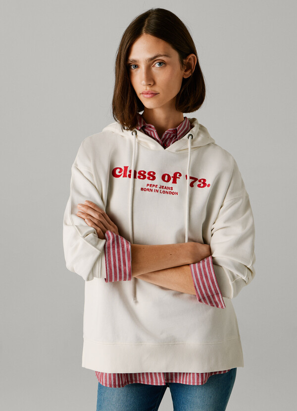PRINTED GRAPHIC HOODIE
