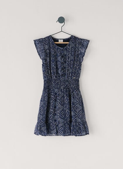 FLORAL PRINT MINI DRESS