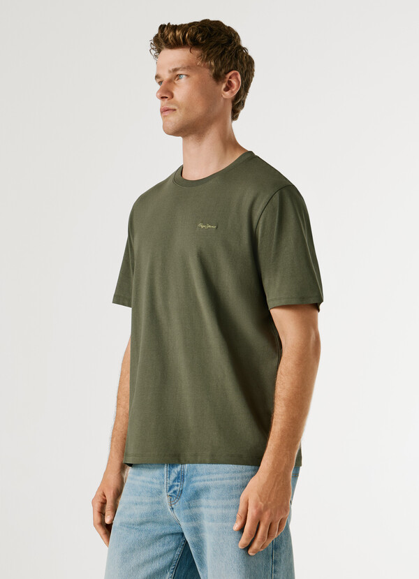 REGULAR FIT LOGO PRINT T-SHIRT