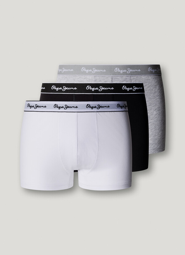 3PACK STRETCH COTTON BOXERS